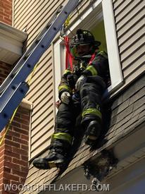 High Point Anchor, Firefighter Removal